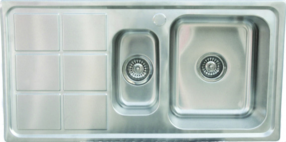 Knightsbridge inset 150 Handed sink