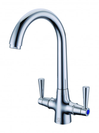 Lilly Twin Lever Monoblock Tap