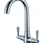 Lilly Twin Lever Monoblock Tap