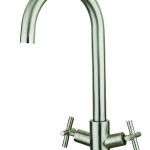 Stainless Steel X Top Kitchen Tap