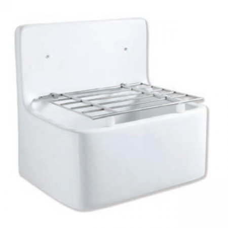 Ceramic Cleaner Sink with Grill