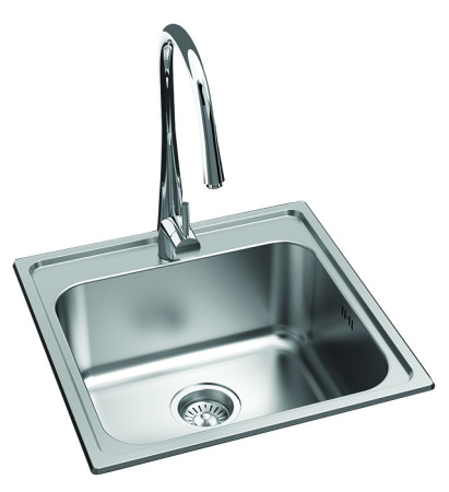 Single Square Inset Bowl