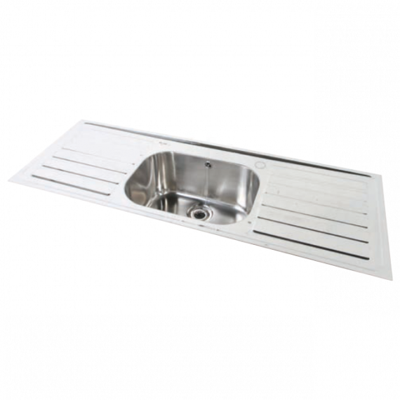 Single Bowl Double Drainer Inset
