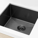 Gunmetal Undermount Single Bowl