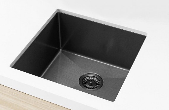 Gunmetal Undermount Single Bowl