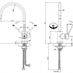 Monoblock Side Lever Tap