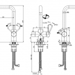 3 in 1 U-Spout Instant Hot Water Tap