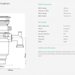 Carronade Elite CE-50 Waste Disposal Unit