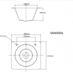 Rectangular Inset Basins