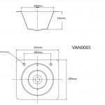 Rectangular Inset Basins