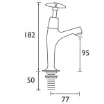 X-Top High Neck Pillar Taps