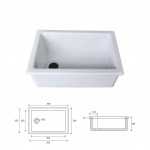 Fireclay Larch Sinks