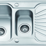 S & J Inset 150 Sink Reversible