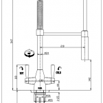 Spring Pull Down Tap