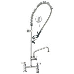 Spray Tap Bridge Mixer Complete With 12" Bowl Filler